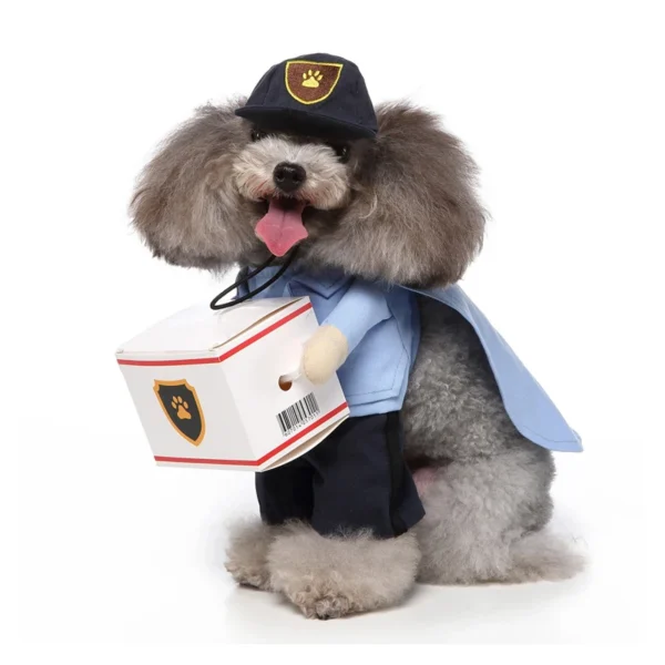 Cosplay pet supplies panda standing costume funny dog clothing standing costume panda style dressed as pet panda 2